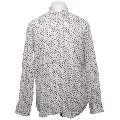Shirt (White, Multicolored) from Bosweel Cotton