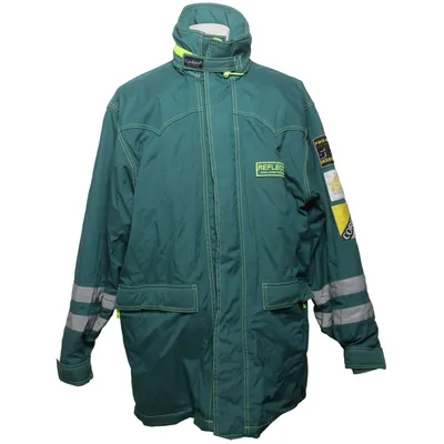 Arbeitsjacke (Grün, Gelb) von Acqua Limone Polyamid