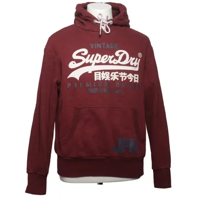 Capuchon sweater (Rood) van Superdry Katoen, Polyester