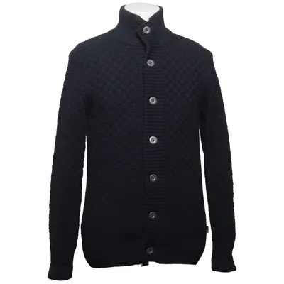Cardigan (Black) from Kronstadt Polyester, Recycled cotton