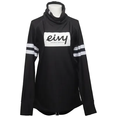 Collegetröja (Svart, Vit) från Eivy Elastan, Återvunnen polyester