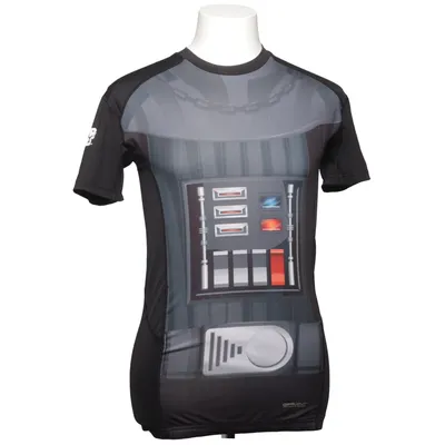 T-shirt (Zwart) van Sondico Elastaan, Polyester