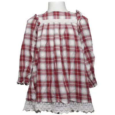 Klänning (Röd, Vit) från Newbie by KappAhl Bomull