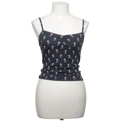 Tank­top (Schwarz, Pink) von Lager 157 Elasthan, Viskose