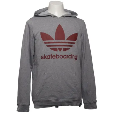 Hoodie (Gray) from Adidas Skateboarding Cotton, Polyester