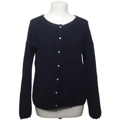 Cardigan (Blue) from La Maille Sézane Acetate, Alpaca wool, Cotton, Mohair, Polyamide