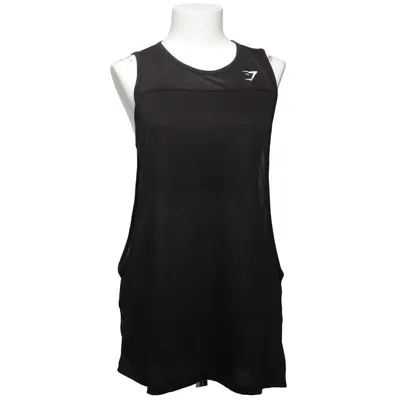 Sport tanktop (Zwart) van Gymshark Polyester, Viscose