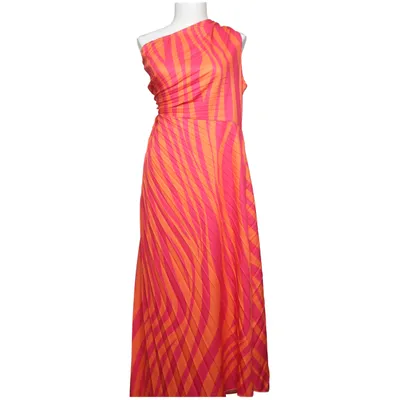 Maxi jurk (Rood, Oranje) van Shein Curve Polyester
