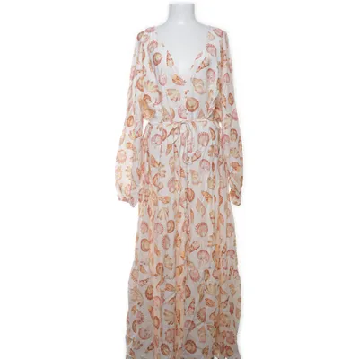 Robe (Blanc, Multicolore) de H&M Polyamide, Viscose