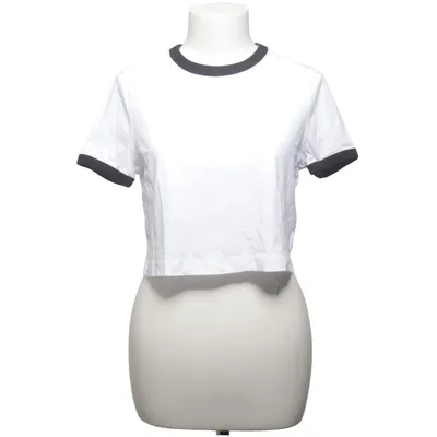 T-shirt (Wit, Zwart) van Topshop Katoen