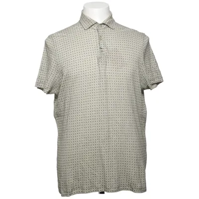 Polo shirt (Beige, Green) from Stenströms Linen