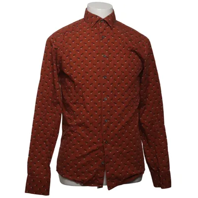 Shirt (Brown, Multicolored) from The Shirt Factory Cotton
