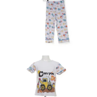 Pyjamas (Vit, Flerfärgad) från PJS