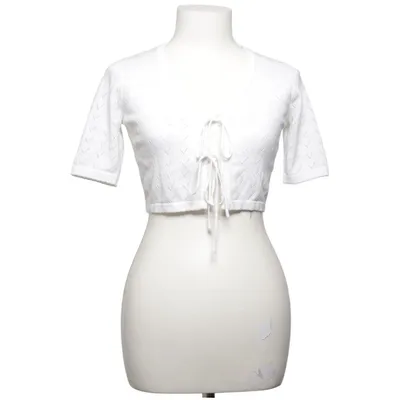 Wrap cardigan (White) from Glamorous Cotton