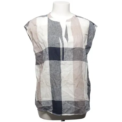 Top (Blauw, Beige, Wit) van Solar Katoen, Linnen