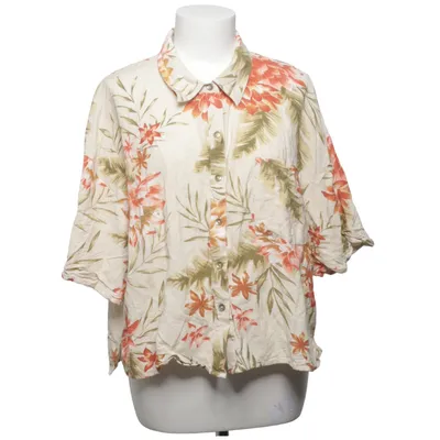 Short sleeve shirt (Beige, Multicolored) from Billabong Cotton, Viscose