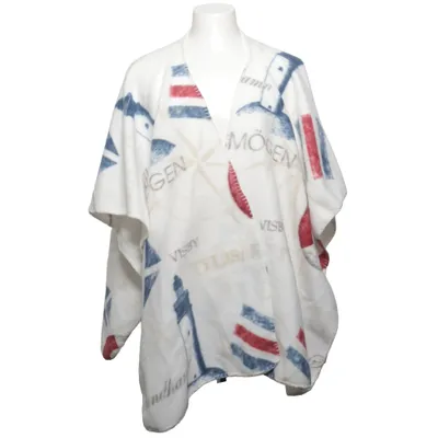 Poncho (White, Blue, Red) from Lord Nelson Polyester