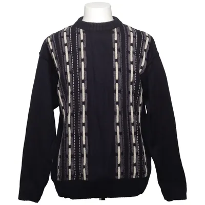 Sweater (Blå, Beige, Grå) fra Lala Akryl, Uld