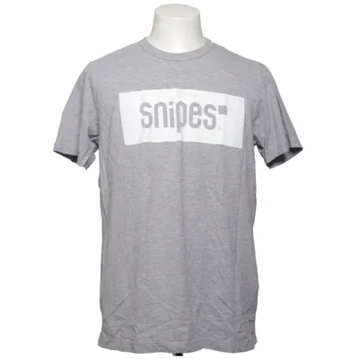T-shirt (Grijs) van Snipes Katoen, Viscose