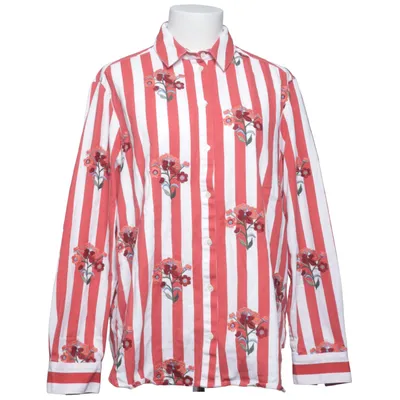 Skjorta (Röd, Vit, Flerfärgad) från Sézane Bomull, Polyester
