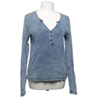 Henley T-shirt (Blå) fra G-Star Raw Økologisk bomuld