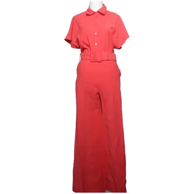 Byxdress (Röd) från Mango Bomull, Polyester, Viskos