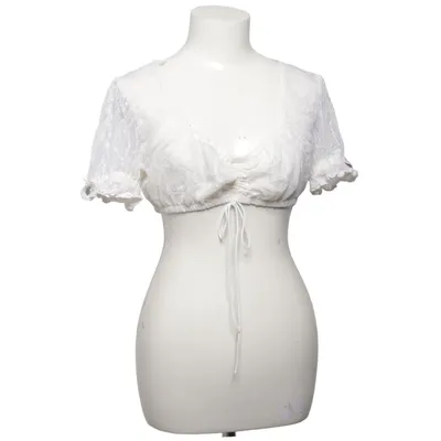 Dirndlblus (Vit) från Stockerpoint Bomull, Polyester