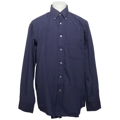 Buttondown-skjorta (Blå) från Classic Wear Bomull, Polyester
