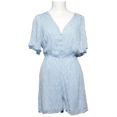 Byxdress (YASCECELIA SS PLAYSUIT) från YAS Metallfiber, Viskos