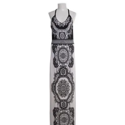 Maxi dress (Black, White) from Just Anna XXX Polyester, Elastane
