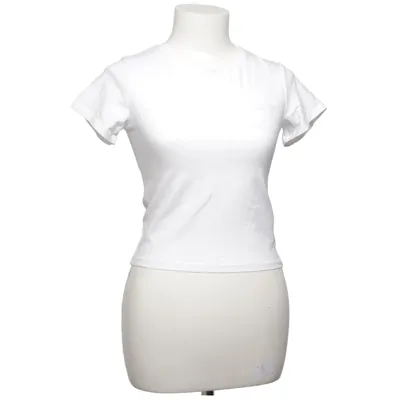 T-shirt (Wit) van Snipes Katoen, Elastaan