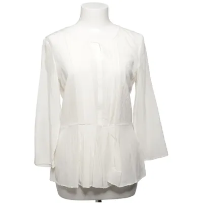 Blouse (Wit) van Hallhuber Zijde