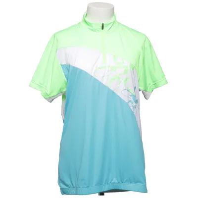 Bicycle shirt (Blue, Green, White) from Nakamura Polyester