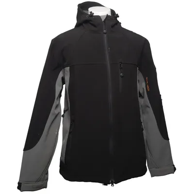 Softshell jacket (Black, Gray) from Joutsen Elastane, Polyester