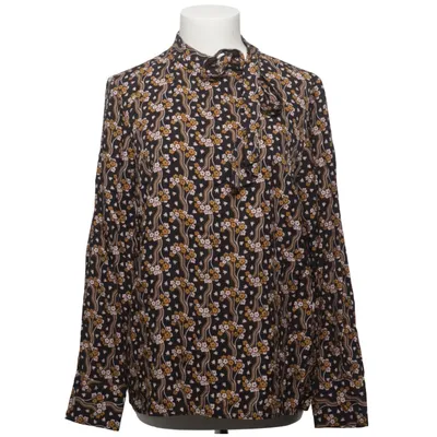 Sløjfebluse (WO459) fra Boden Silke, Viscose