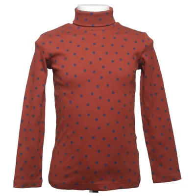 Turtleneck (Brown, Blue) from Arket Cotton, Elastane