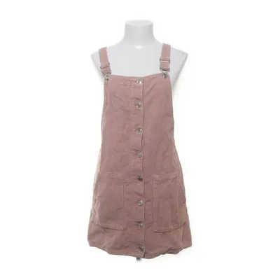 Robe salopette (Rose) de Topshop Moto Coton