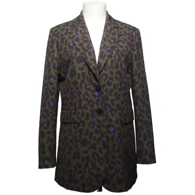 Blazer (Grøn, Lilla, Sort) fra Boutique Moschino Elastan, Polyester