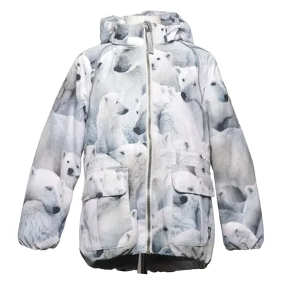 Vinterjacka (Cathy Fur) från Molo Akryl, Polyester, Polyuretan