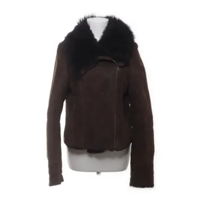 Shearling jacket (ZARA WOMAN STUDIO) from Zara Woman Studio Leather