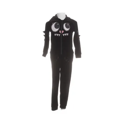 Mjukisdräkt (Svart) från H&M Kids Bomull, Polyester, Elastan