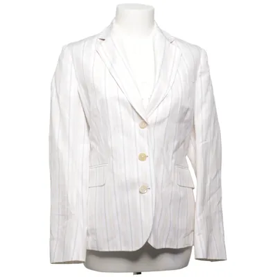 Blazer (Beige, Hvid, Grå) fra Stenströms Bomuld, Linned, Lyocell, Viscose