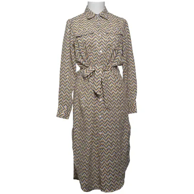 Shirt dress (White, Blue, Yellow, Multicolored) from Millenium Polyester