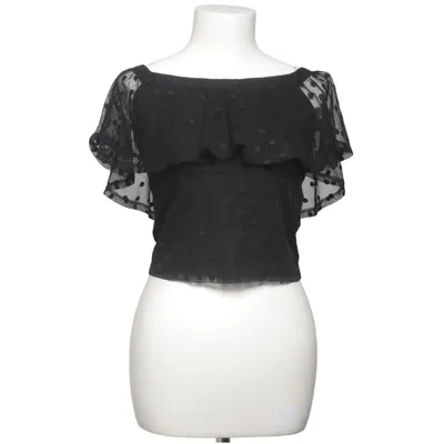 Top (Sort) fra Divided by H&M Elastan, Polyamid, Polyester