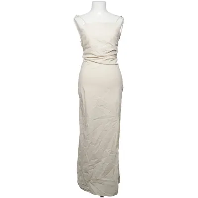 Maxi jurk (Beige) van Copperose Katoen, Elastaan