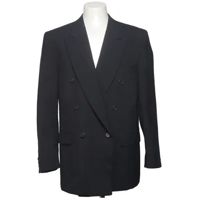Kavaj (Svart) från Florentino Polyester, Ull