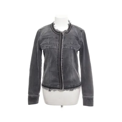 Denimjakke (Grå) fra Studio Anneloes Bomuld, Elastan