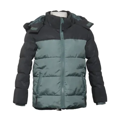 Winter jacket (Gray, Green) from Wave Polyester