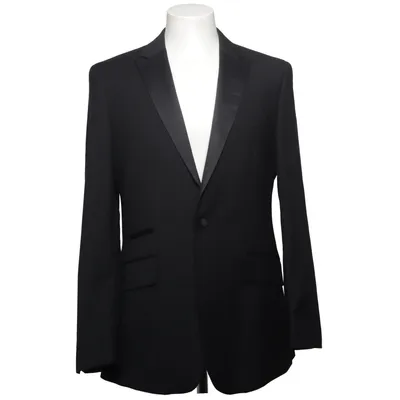 Smokingkavaj (Svart) från Alexander Dobell Polyester, Viskos