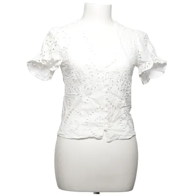 Bluse (Hvid) fra Zara Woman Bomuld